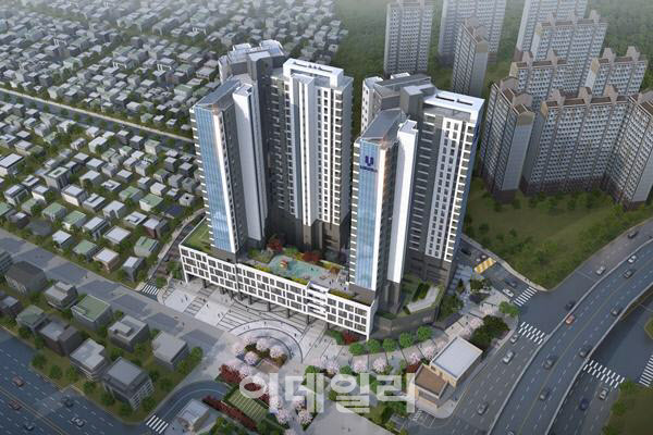 경희 아파트 투시도