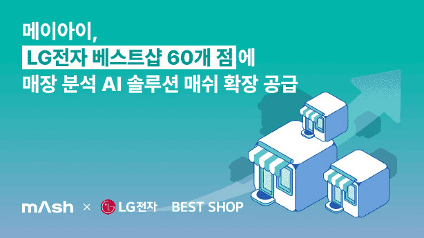 AI 솔루션 ‘매쉬’, LG베스트샵 전국 60개 매장 공급