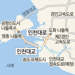[수도권]제1, 2 경인고속道∼인천대교 잇는다