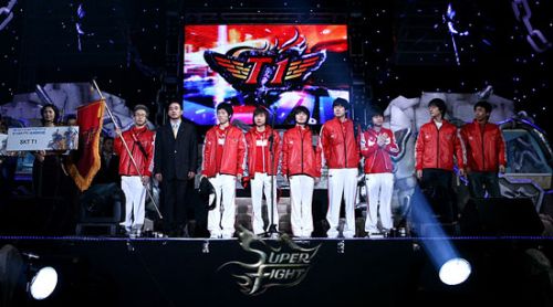 SKT, CJ, MBC게임, 삼성 슈퍼파이트 4강, 명문게임단은 다르네