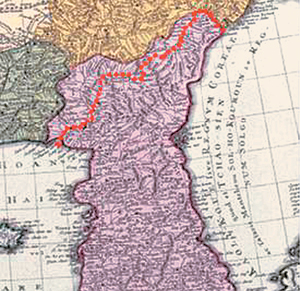 1910년 외국지도 “간도는 조선땅”