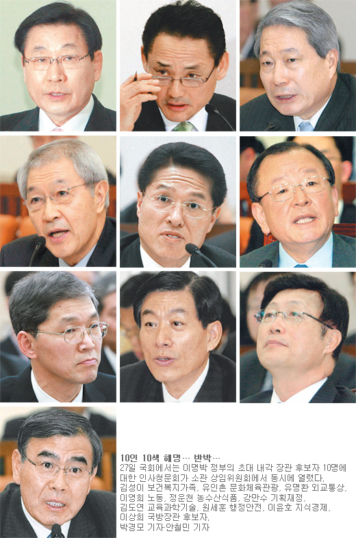 ‘저서 표절 - 논문 중복게재’ 시인…장관 후보자 인사청문회