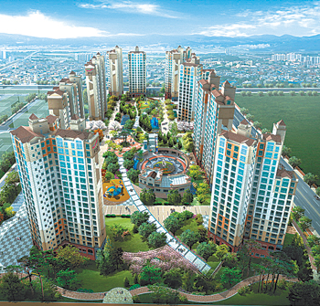 우남퍼스트빌 아파트 배치도