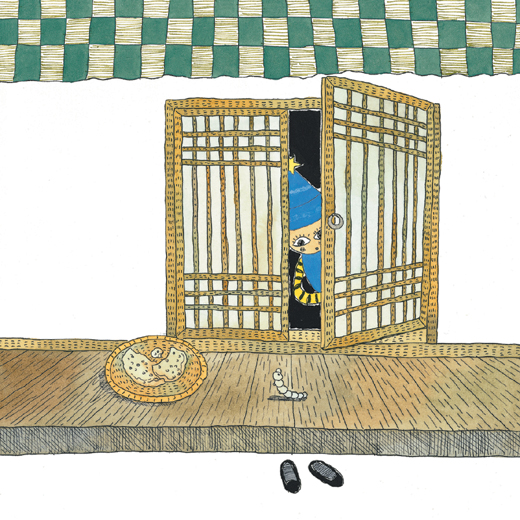 [작가 김주영의 그림 읽기]누에가 호랑이로 보인다면…