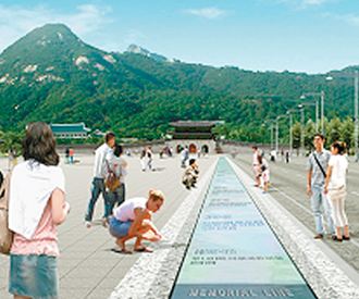 [수도권]광화문광장 ‘역사물길’ 흐른다
