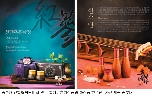 [대전·충청 방문의 해]忠心名作…중부大가 만든 기능성식품 화제