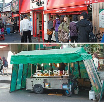 “단속보다 체인점이 무서워”… 떡볶이 노점상들의 눈물