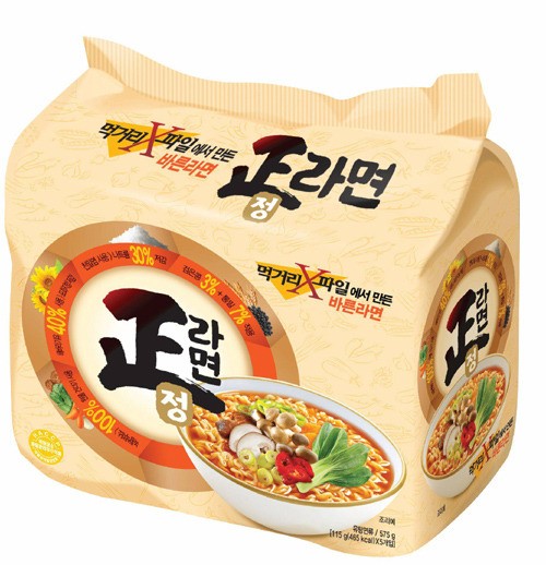 ‘착한 라면’ 정라면, 하나로마트서도 팔아요