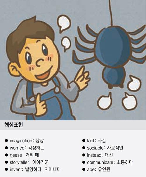 [신문과 놀자!/영어로 익히는 고전]샬롯의 거미줄③ 어린이들의 상상력