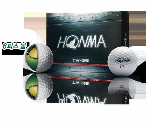[Golf]혼마골프,  6피스 구조 골프공  ‘TW-G6’ 출시 外