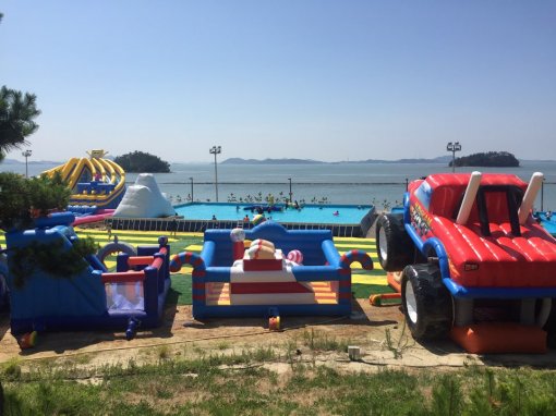 전남 해남 오시아노 팡팡 물놀이 썸머페스티벌 개막