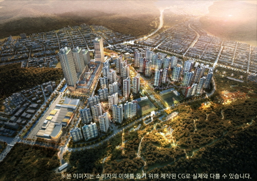 6100가구 신도시급 대단지 ‘창원 중동 유니시티 3·4단지’ 내달 공급