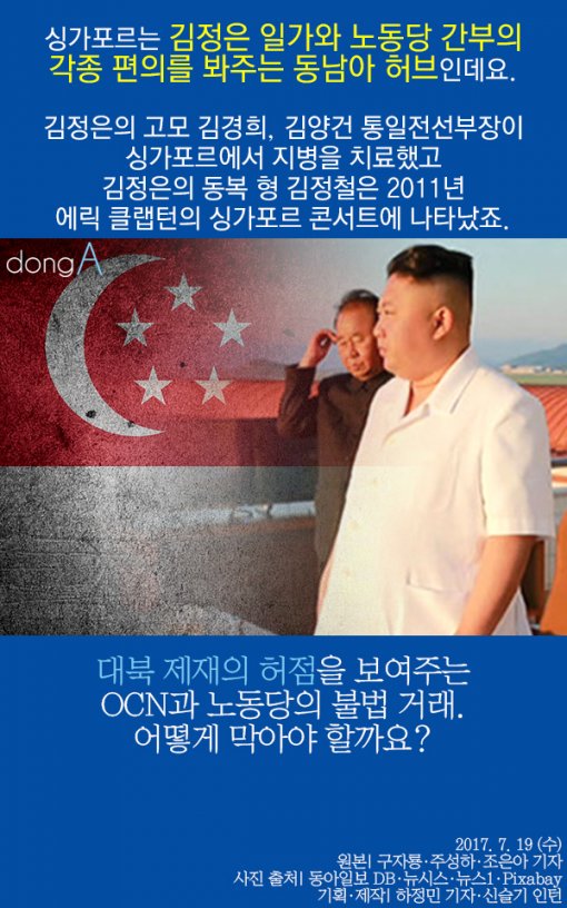 [카드뉴스]北에 널린 ‘금지 사치품’ 싱가포르가 댔다?
