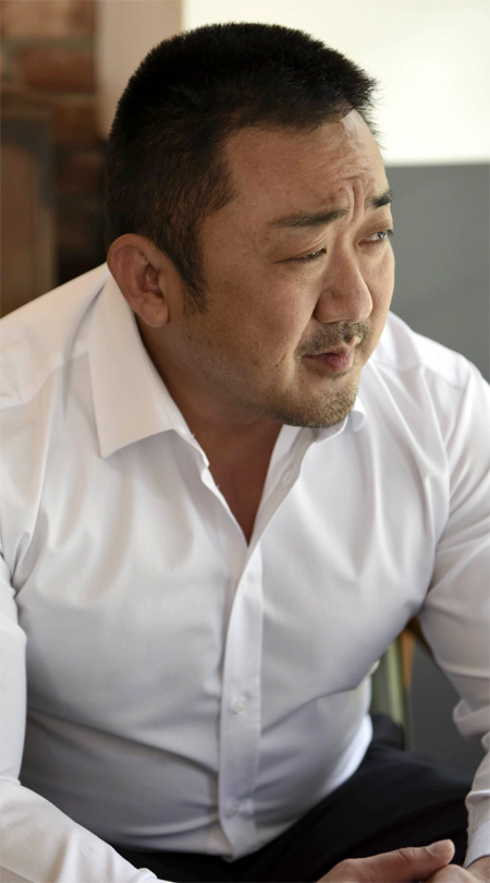 마동석 “어렸을 적 꿈이 형사… 이번에 소원성취 했어요”