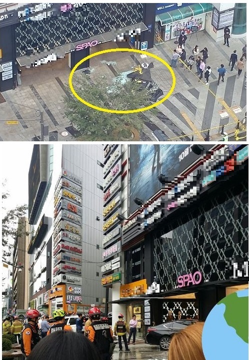 “강남역 사고 차량 운전자는 멀쩡, 다른 몇분이 실려가” …목격담 ‘소름’