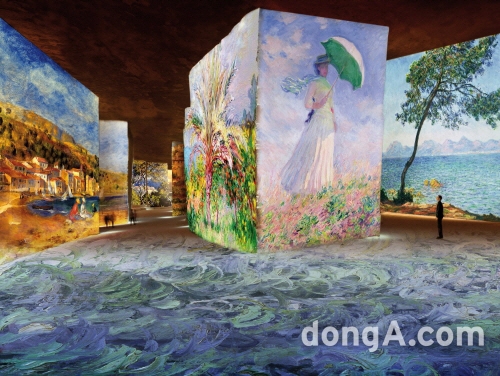 글로벌 미디어 아트 프랑스 ‘빛의 채석장(Carrières de Lumières)’ 국내 상륙