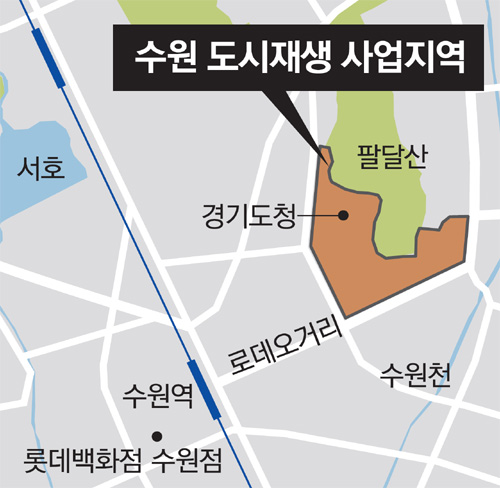 경기도청 주변 청년 마을로 되살린다