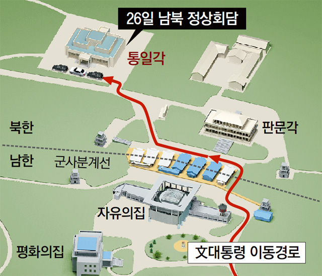 “한국서 김정은 위원장 인기 높아져” “좋은 자리서 맞이 못해 미안”