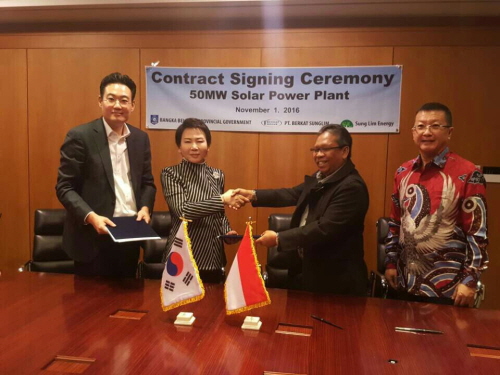 한국기업 최초로 인니 태양광 발전 사업 진행… ㈜성림에너지 & (주)성림에너지파크