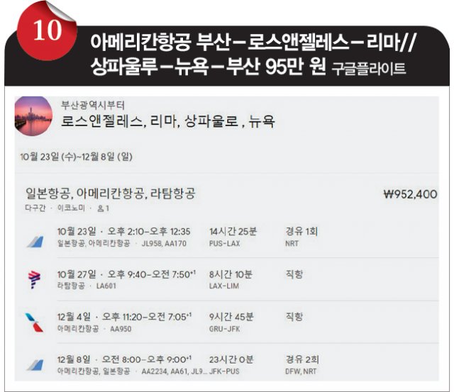 70만 원으로 부산에서 출발해 남북미 일주하기