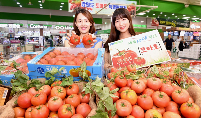 “영양 많은 국산 찰토마토입니다”