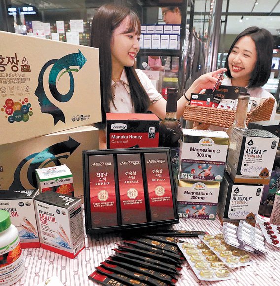 “수험생 기억력 돕는 건강식품입니다”