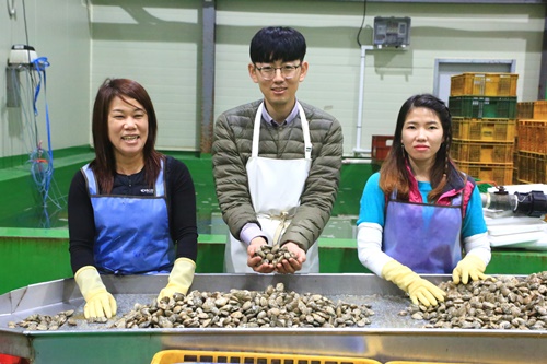 국내 최초 동결건조기술로 개발한 신선한 바지락살 맛보세요