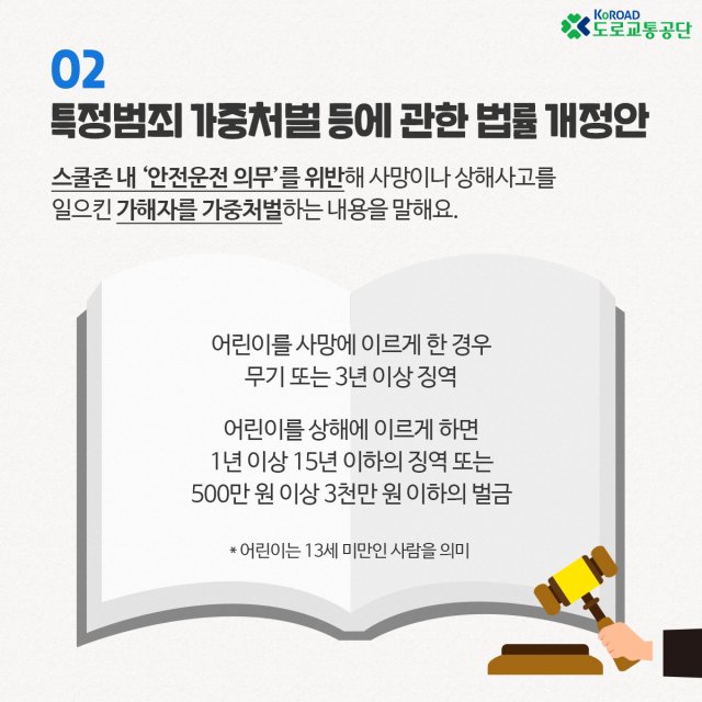 [카드뉴스]‘민식이법’ 바로 알고 스쿨존 안전수칙 지켜요