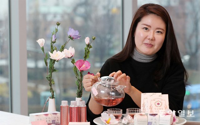 무궁화 꽃차-무인판매냉장고… “멘토링 있어 가능”