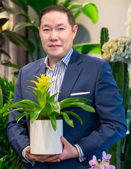 조현상 효성사장 ‘플라워 버킷 챌린지’