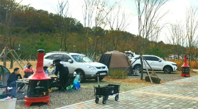 인천청라국제도시 해변공원캠핑장