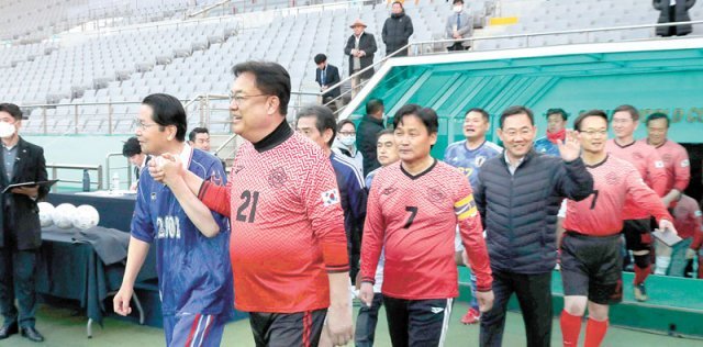 한일 의원 축구대회 4년 만에 열려
