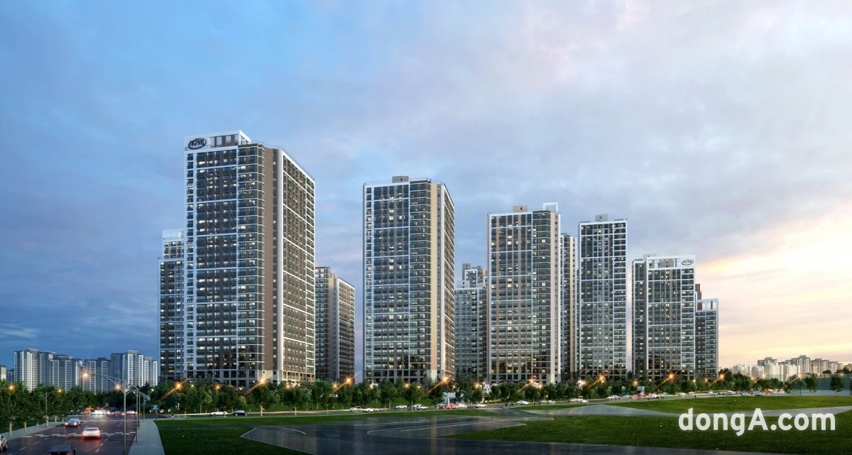 동일하이빌 아파트 배치도