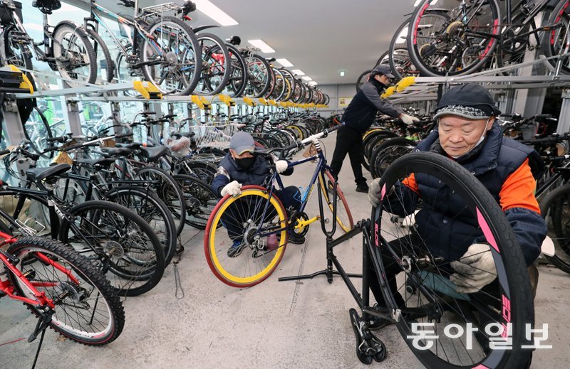 방치 자전거 수거, 재생 자전거로 ‘씽씽’