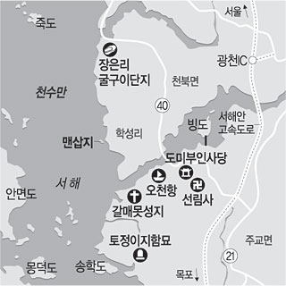 향긋한 굴구이 ‘꿀맛’ 발길 끊겨 인심 ‘ 두배’