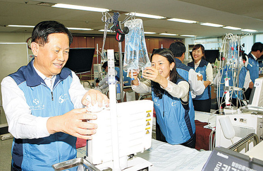 신한銀 의료환경 봉사활동