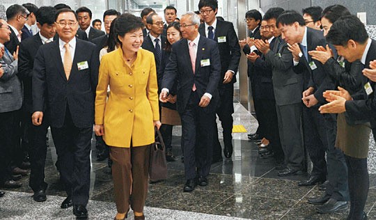 개나리色 대통령
