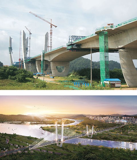< Build Up Korea 2014 >내년 개통 아람찬橋 FCM공법 적용… 과학 + 예술 ‘결정판’