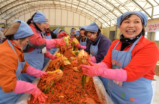 <국민건강 농업인 행복찾기>농가돕고 이웃돕고 ‘1석2조 김장’… 모두가 행복 ‘김치~’