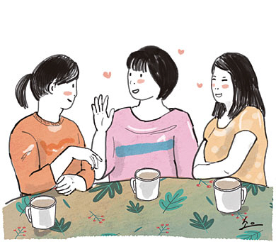 <살며 생각하며>두 친구와 1박2일 수다