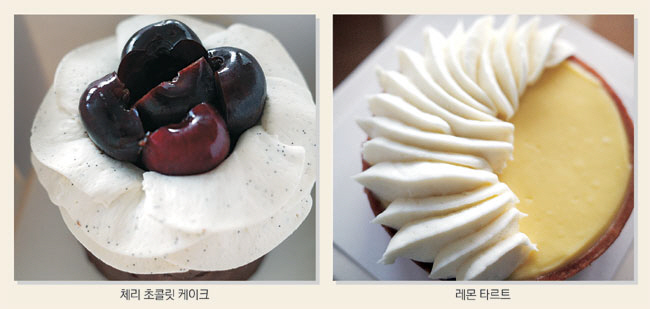 크림 위에 초코볼·체리 과육 얹은 케이크 ‘일품’… 유자 크림에 레몬 버베나 더해진 타르트도 별미[빵요정의 세상의 모든 디저트]