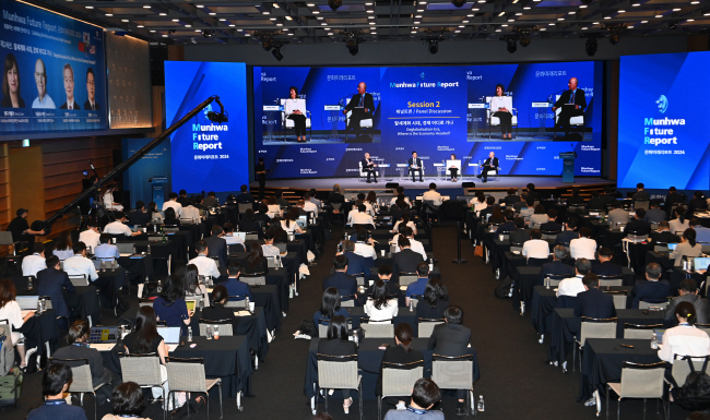 오세훈 “신냉전 시대 시의적절한 주제”… 최태원 “경제·사회에 대안 제시”[문화미래리포트 2024]