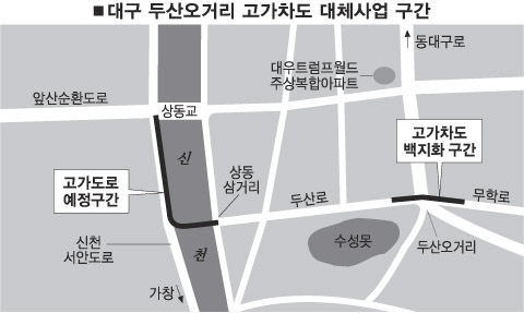 [대구]두산오거리 高架 보류