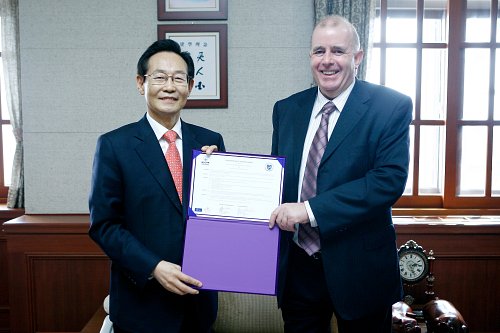 선문대학교 싱가포르 셸튼대학과 자매결연 체결