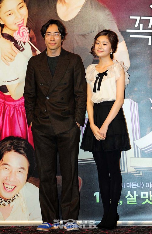 [SW포토]영화페스티발의 류승범과 백진희