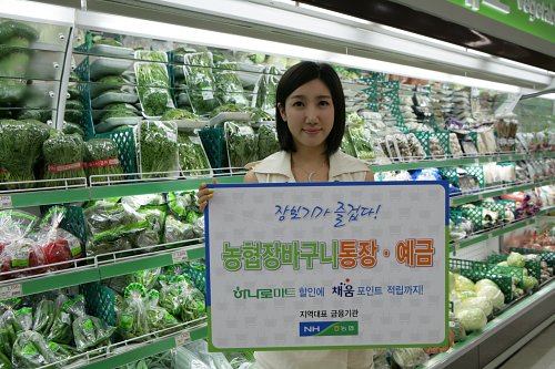 농협, 하나로마트 할인 혜택 장바구니통장·예금출시