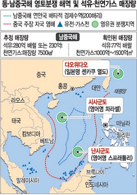 남중국해 자원탐사 경쟁 다시 점화