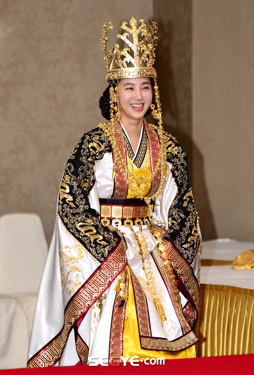 [포토] 박주미, 선덕여왕의 미소