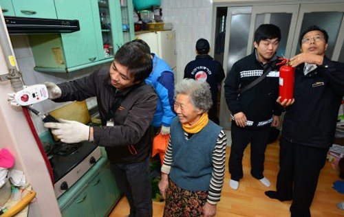 독거노인 가스·전기시설 점검