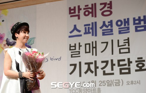 [포토] 박혜경, 4년만에 컴백 감격 스러워